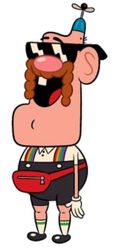 😎 Стикер «Uncle Grandpa» для Telegram
