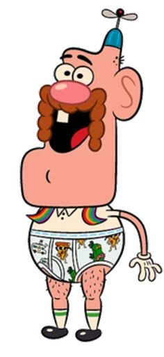 🌈 Стикер «Uncle Grandpa» для Telegram