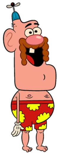 ☀ Стикер «Uncle Grandpa» для Telegram
