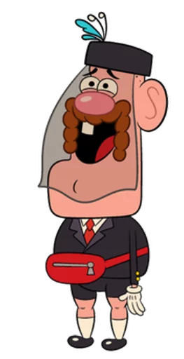 👵 Стикер «Uncle Grandpa» для Telegram