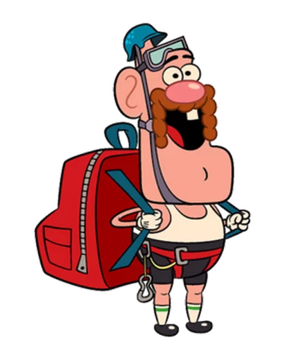 🌲 Стикер «Uncle Grandpa» для Telegram