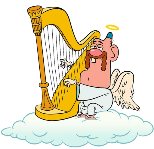 👼 Стикер «Uncle Grandpa» для Telegram