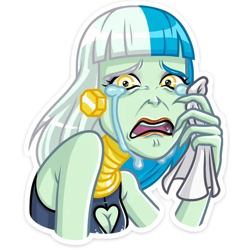 🧟‍♀ Стикер «Нежить Франсин» для Telegram