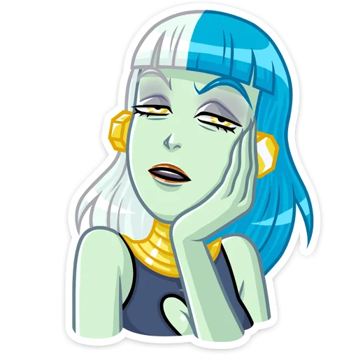 🧟‍♀ Стикер «Нежить Франсин» для Telegram