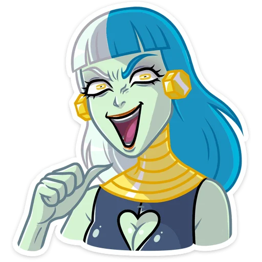 🧟‍♀ Стикер «Нежить Франсин» для Telegram