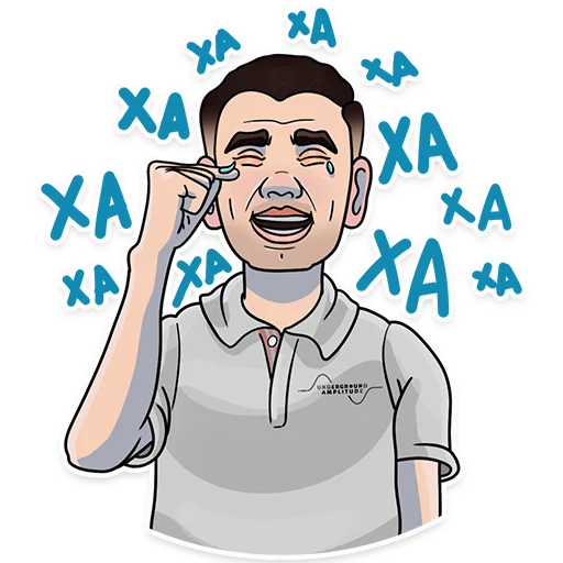 😂 Стикер «Underground Amplitude» для Telegram