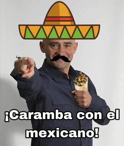 🇲🇽 Стикер «Caramba!» для Telegram