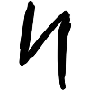 Стикер 10 black marker