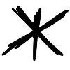 Стикер 8 black marker