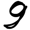 Стикер 44 black marker