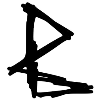 Стикер 49 black marker