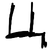 Стикер 24 black marker