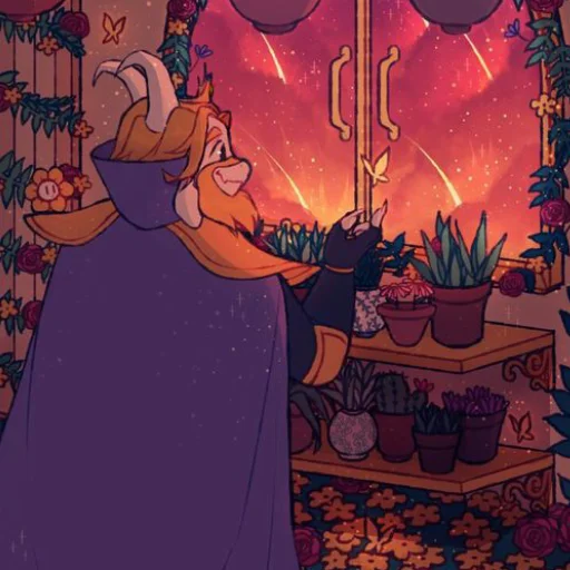 Стикерпак Undertale Azgore для Telegram