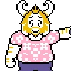 Стикер 11 ️ Набор эмоджи по игре «Undertale»