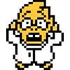 Стикер 15 ️ Набор эмоджи по игре «Undertale»
