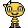 Стикер 42 ️ Набор эмоджи по игре «Undertale»