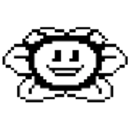 😃 Стикер «Undertale Flowey» для Telegram