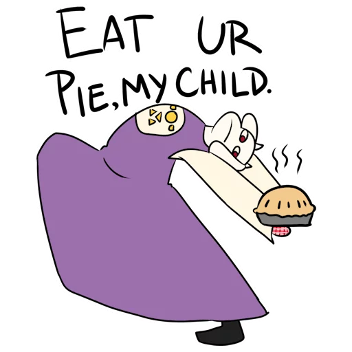 Стикерпак Undertale Trash для Telegram