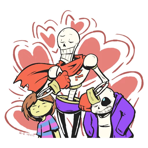 💗 Стикер «Undertale Trash» для Telegram