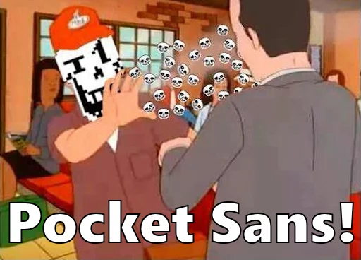 😚 Стикер «Undertale Trash» для Telegram