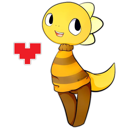 💟 Стикер «Undertale Trash» для Telegram