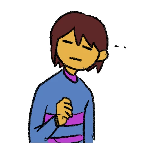 😑 Стикер «Undertale Trash» для Telegram