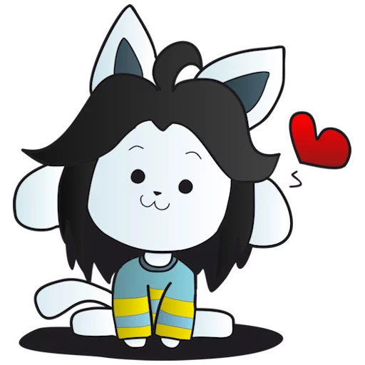❤ Стикер «Undertale Trash» для Telegram