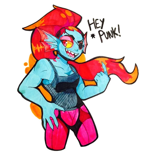 👊 Стикер «Undertale Trash» для Telegram