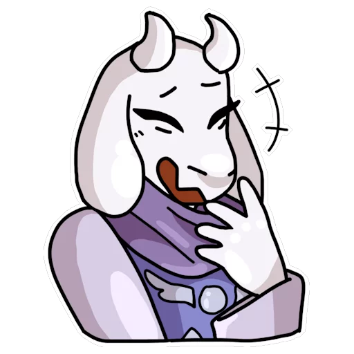 😊 Стикер «Undertale Trash» для Telegram