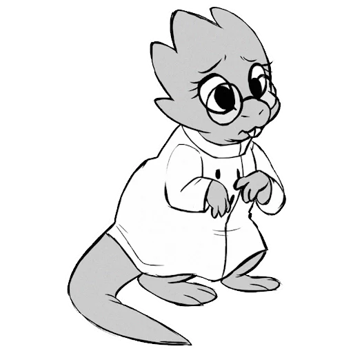 😳 Стикер «Undertale Trash» для Telegram