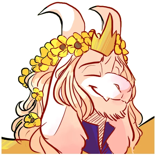 👑 Стикер «Undertale Trash» для Telegram