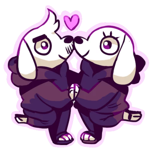 💖 Стикер «Undertale Trash» для Telegram