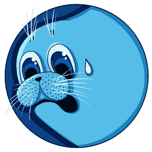 😰 Стикер «Underwater world» для Telegram