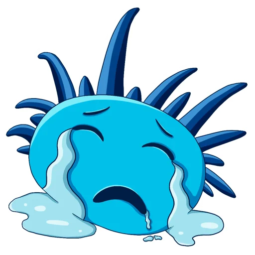 😭 Стикер «Underwater world» для Telegram