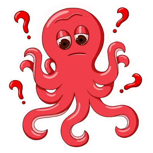 🤷‍♀️ Стикер «Underwater world» для Telegram