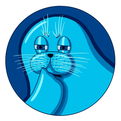 🤔 Стикер «Underwater world» для Telegram