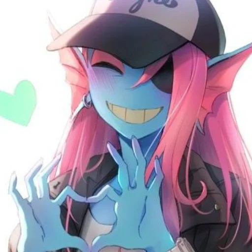 🐟 Стикер «Undyne» для Telegram
