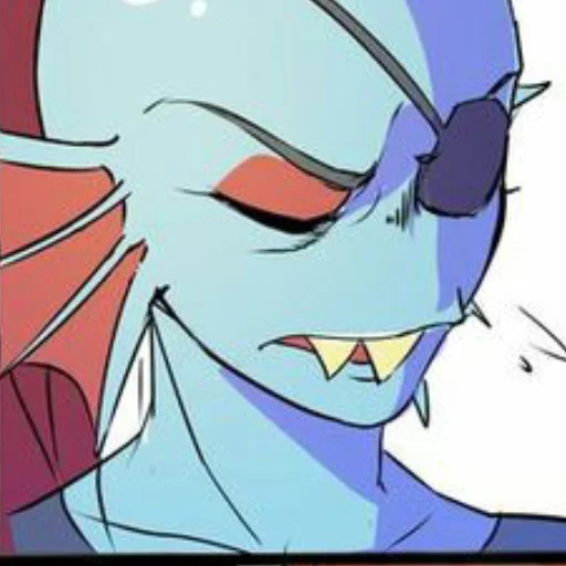 🐟 Стикер «Undyne» для Telegram