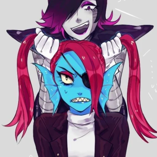 🐟 Стикер «Undyne» для Telegram