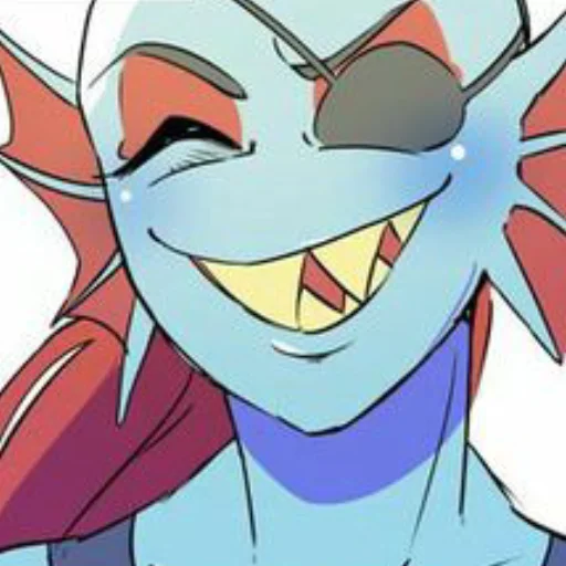 🐟 Стикер «Undyne» для Telegram