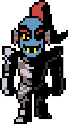 🐟 Стикер «Undyne» для Telegram