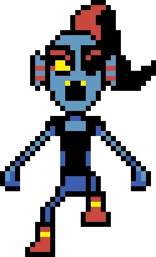 🐟 Стикер «Undyne» для Telegram