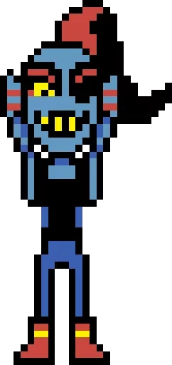 🐟 Стикер «Undyne» для Telegram