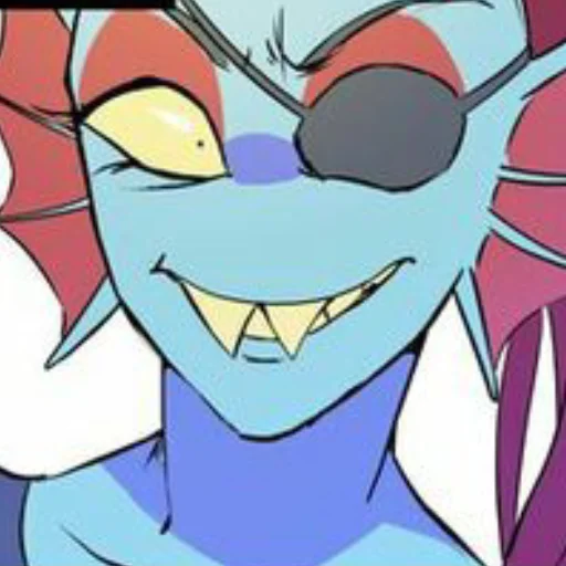 🐟 Стикер «Undyne» для Telegram