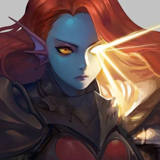 Стикерпак Undyne для Telegram