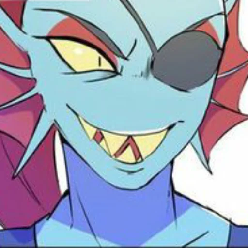 🐟 Стикер «Undyne» для Telegram