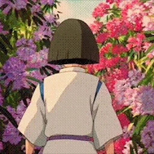🌺 Стикер «Унесенные призраками» для Telegram