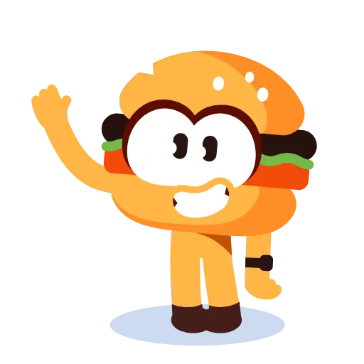 👋 Стикер «Unheathy Food» для Telegram