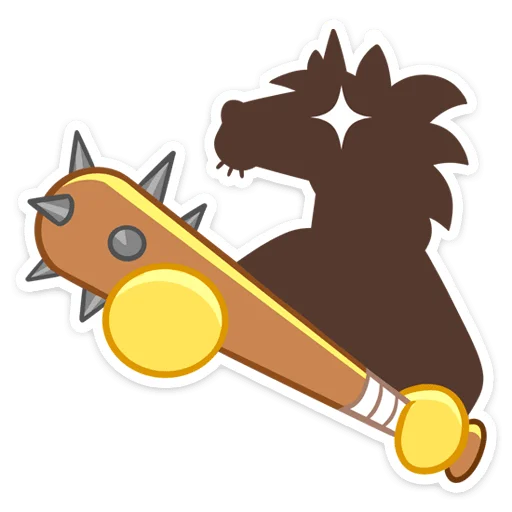 😡 Стикер «Единорог Борис» для Telegram
