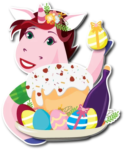 🦄 Стикер «женсовет» для Telegram